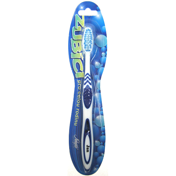 Nekupto Zubíci toothbrush named Jan soft 1 piece