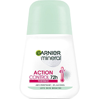 Garnier Mineral Action Control Thermic Roll-On Antiperspirant, 50 ml
