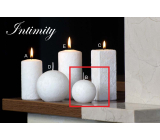 Lima Marble Intimity scented candle white ball diameter 60 mm 1 piece