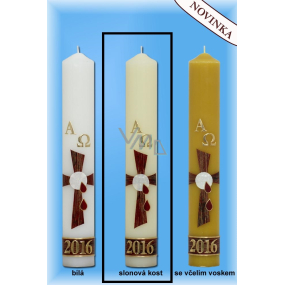 Lima Paškál Luxury ivory candle 60 x 400 mm 1 kg 1 piece