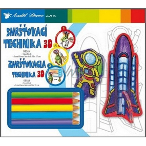 Shrink Technology 3D 04 Rocket 18 x 15,5 cm