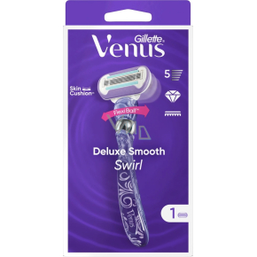 Gillette Venus Swirl women's razor + 1 replacement head