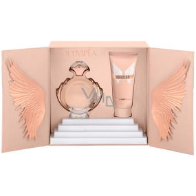 Paco Rabanne Olympea perfumed water for women 80 ml + body lotion 100 ml, gift set
