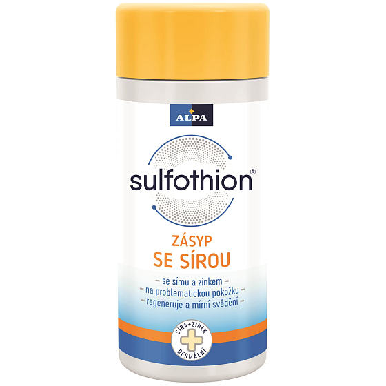 Alpa Sulfothion foot powder with sulfur 100 g