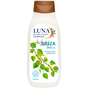 Alpa Luna Birch herbal hair shampoo, reduces excessive hair oiling 430 ml
