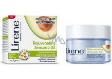 Lirene Rejuvenating Avocado Oil Hydration and nutrition avocado oil day / night hyaluronic cream 50 ml
