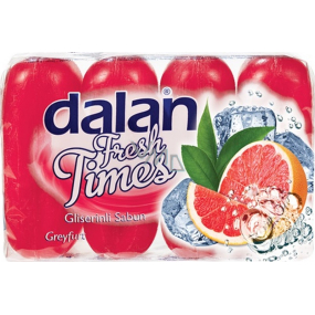 Dalan Fresh Time Grapefruit Glycerine Solid Toilet Soap 4 x 90 g