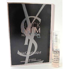 Yves Saint Laurent Black Opium Nuit Blanche Eau de Parfum for Women 1.2 ml with spray, vial