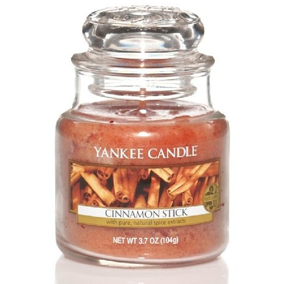 Yankee Candle Cinnamon Stick - Cinnamon stick scented candle Classic small glass 104 g