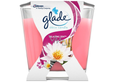 Glade Relaxing Zen Japanese Garden Scented Candle burn time up to 30 hours 70 g
