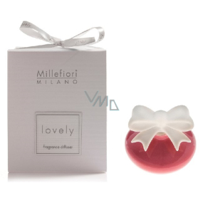 Millefiori Milano Lovely Diffuser mini container for scenting with the help of a porous upper part bow purple