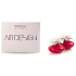 Millefiori Milano Air Design Diffuser Flower Container for Scenting Fragrance Using Porous Top Mini Red 2 Pieces, 80ml, 7 x 6cm