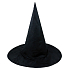 Black witch hat for adults