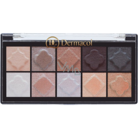 Dermacol Eyeshadow Palette Matt and Pearl Eye Shadow Palette 02