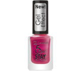 Dermacol 5 Day Stay Gel Effect long-lasting nail polish with gel effect 30 Chanson 12 ml