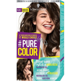 Schwarzkopf Pure Color hair color 6.0 Roasted cocoa 60 ml