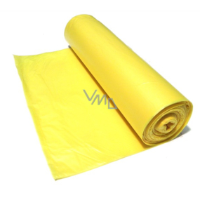 Press Garbage bag 70 x 110 cm yellow 25 pieces + 60my