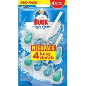 Duck Active Clean Marine wall-hung toilet cleaner with fragrance 4 x 38.6 g