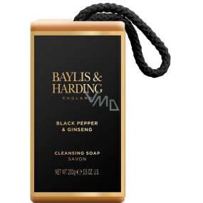 Baylis & Harding Signature Men´s Black Pepper & Ginseng toilet soap for men 200 g