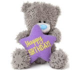 Me To You Happy Birthday Bear with purple star 10,5 cm