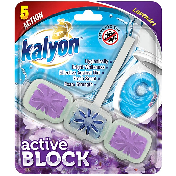 Kalyon Active Lavender Lavender toilet cleaner 57 g