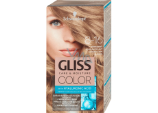 Schwarzkopf Gliss Color hair color 8-16 Natural ashy fawn 2 x 60 ml