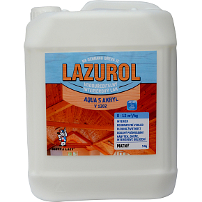 Lazurol Aqua S Akryl V1302 Matt Wood Lacquer 5 kg