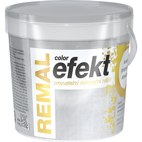 REMAL Color Effect washable decorative paint, 0900 silver, 400 g