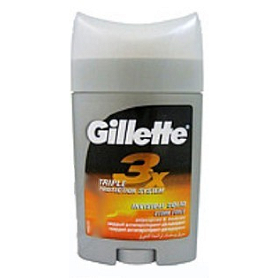 Gillette 3x System Storm Force antiperspirant deodorant stick for men 70 ml
