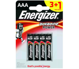 Energizer AAA LR03 1.5V batteries 4 pieces