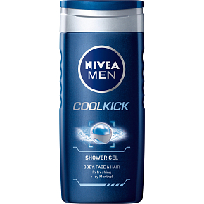 Nivea Men Fresh Kick Shower Gel, 250 ml