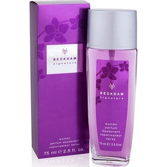 David Beckham Signature for Her perfumed deodorant glass for women 75 ml