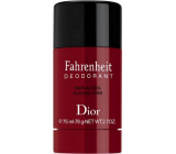 Christian Dior Fahrenheit deodorant stick without alcohol for men 75 ml