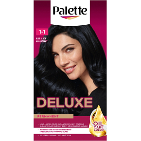 Palette Deluxe Hair Color Blue-Black 1-1, 50 ml
