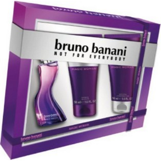 Bruno Banani Magic eau de toilette for women 20 ml + shower gel 50 ml + body lotion 50 ml, gift set