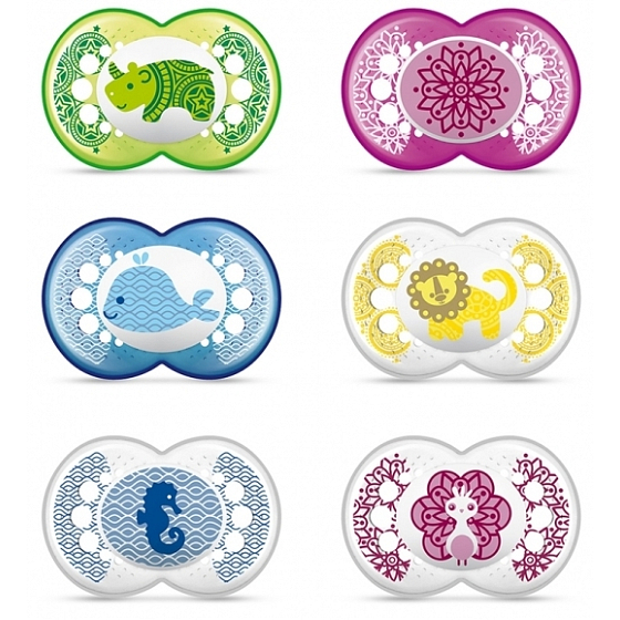 I have Clearline silicone orthodontic comforter 6+ months various patterns and colors 1 piece