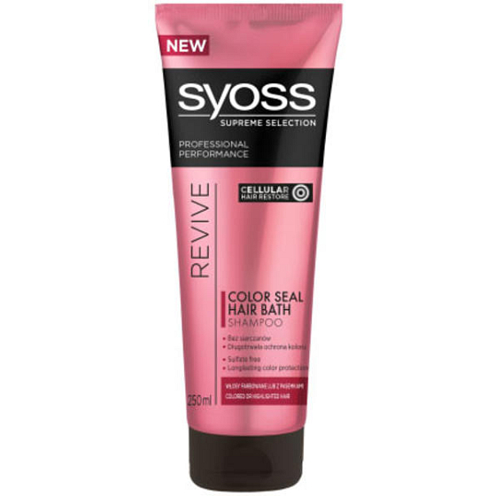 Syoss Supreme Selection Revive color protection shampoo 250 ml