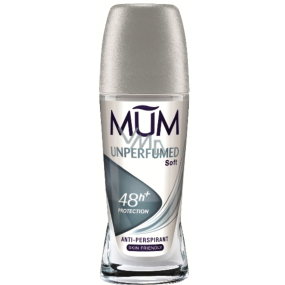 Mum Unperfumed Soft ball antiperspirant deodorant roll-on for women 50 ml