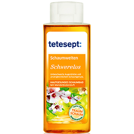 Tetesept Feeling of weightlessness Almond blossom foam bath 400 ml Schwerelos