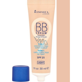 Rimmel London BB Cream 9in1 Skin Perfecting Super Makeup BB Cream 001 Light 30 ml
