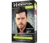 Henna Men Hair Color for Men Black 33 g
