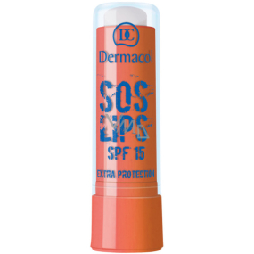 Dermacol SOS Lips Extra Protection SPF15 Lip Balm Chocolate 3.5 ml