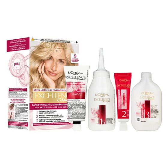 Loreal Paris Excellence Creme Hair Color 9 Very Light Blonde