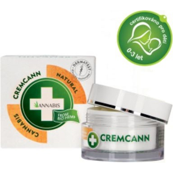 Annabis Cremcann Omega 3-6 natural detoxifying skin cream 50 ml
