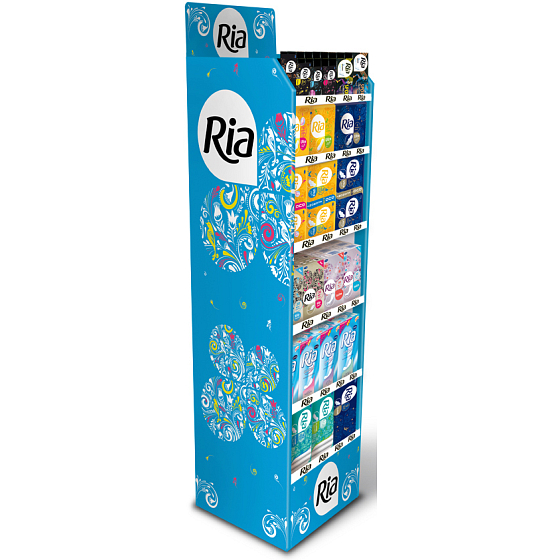 Ria Display 2017 pads and tampons 229 pieces