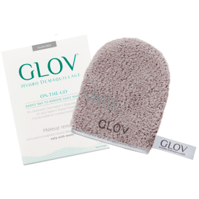 Glov Hydro Demaquillage On-The-Go Glam Gray make-up gloves 1 piece