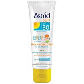 Astrid Sun Baby OF30 sunscreen for face and body 75 ml Astrid Sun Baby OF30 sunscreen for face and body 75 ml