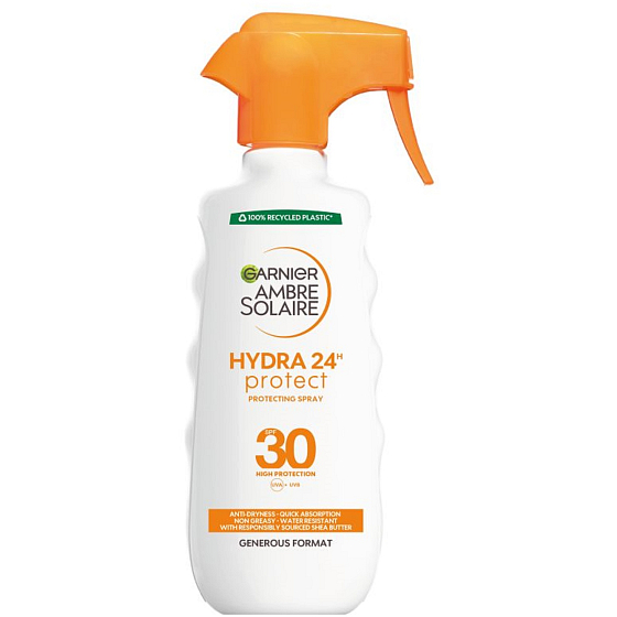 Garnier Ambre Solaire Hydra 24h Protect SPF30 Sunscreen Spray 300 ml