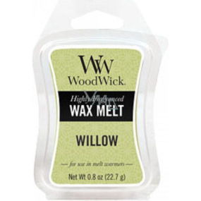 WoodWick Willow - Willow flowers fragrant wax for aroma lamps 22.7 g