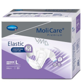 MoliCare Premium Elastic L 110-150 cm 8 drops adhesive diapers for medium to severe incontinence 24 pieces